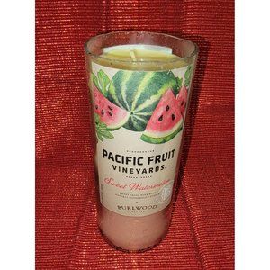 Upcycled Pacific Fruit Vineyards by Burlwood Wineglass Soy Candle